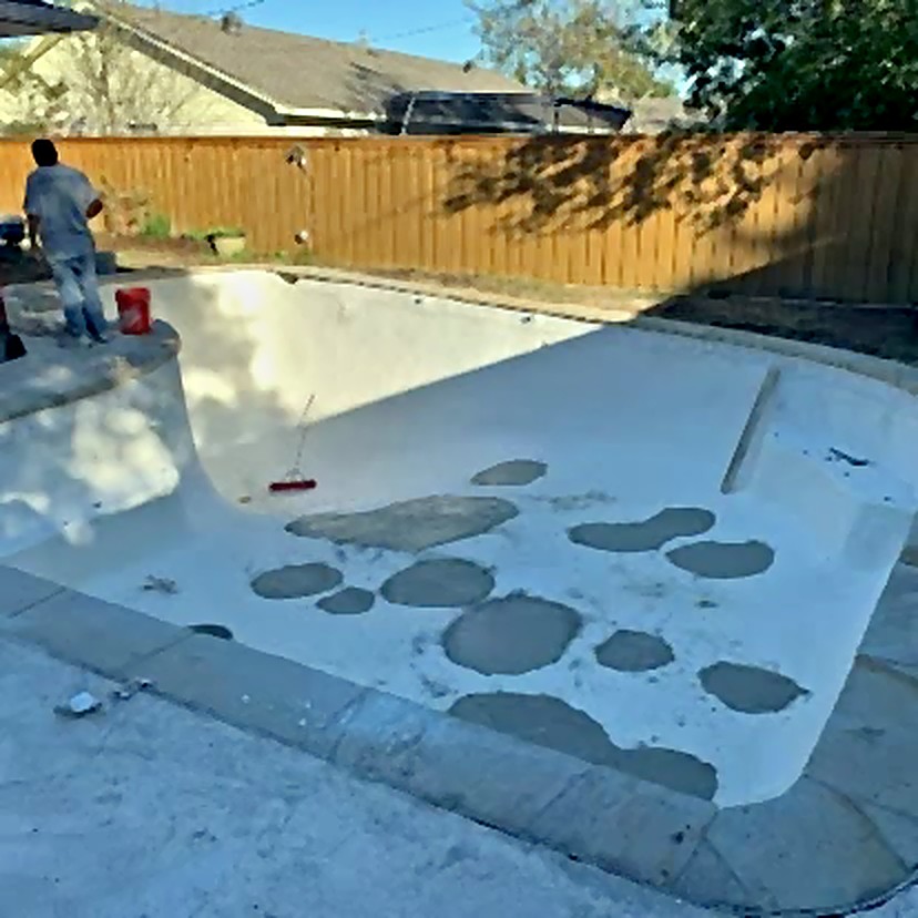 Shell prep: patching the surface before the laminate goes on